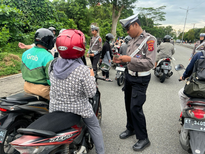 Polantas Bontang Tak Gelar Razia Besar di Ops Keselamatan 2026, Fokus Hunting Pelanggar Kasat Mata
