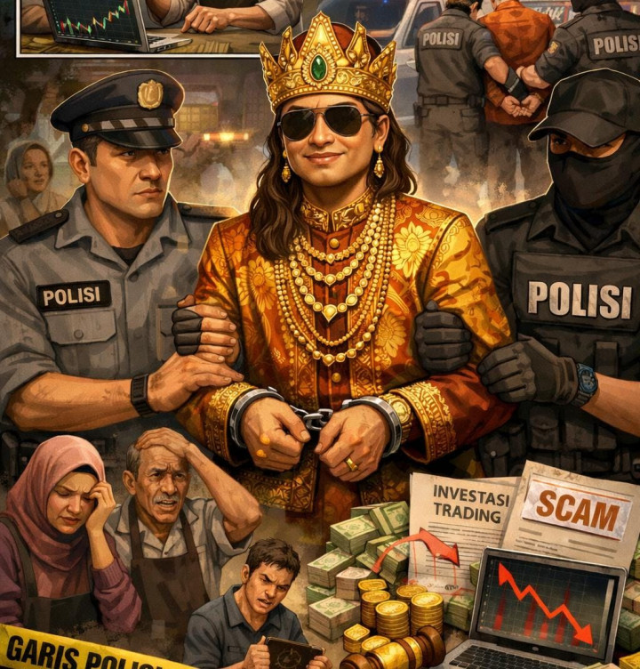 Si 'Sultan' Kasus Penipuan Kedok Investasi Akhirnya Ditahan Polres Bontang