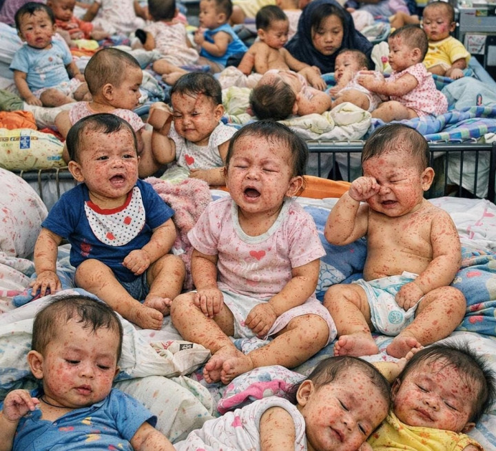 98 Bayi di Bontang Suspek Penyakit Campak; Dinkes Beber Alasannya