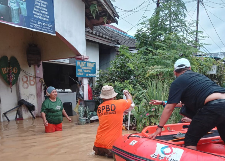 Bontang Utara Terdampak Banjir Terluas, BK Catat Genangan Terbesar