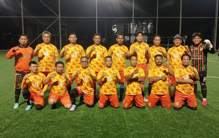 BPBD Bontang Menang Telak 4-0, Semangat Kebersamaan Menggema di Liga Ramadhan Operda