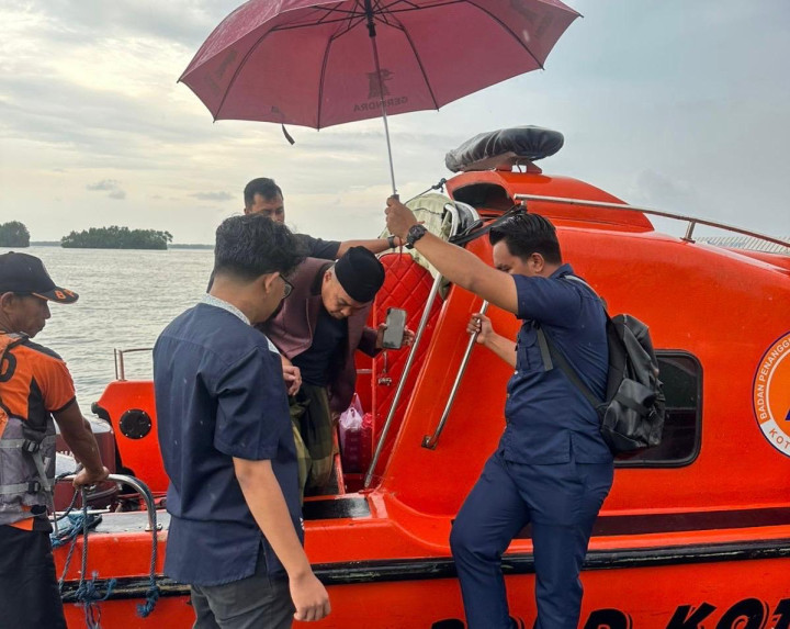BPBD Dampingi Wakil Walikota Buka Puasa Bersama dengan Warga Pulau Gusung