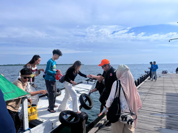 Lonjakan Pengunjung Libur Lebaran, BPBD Lakukan Pengawasan di Beras Basah