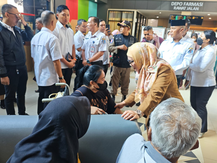 Neni Sidak RSUD Bontang, Pastikan Pelayanan Optimal Pasca Libur Lebaran