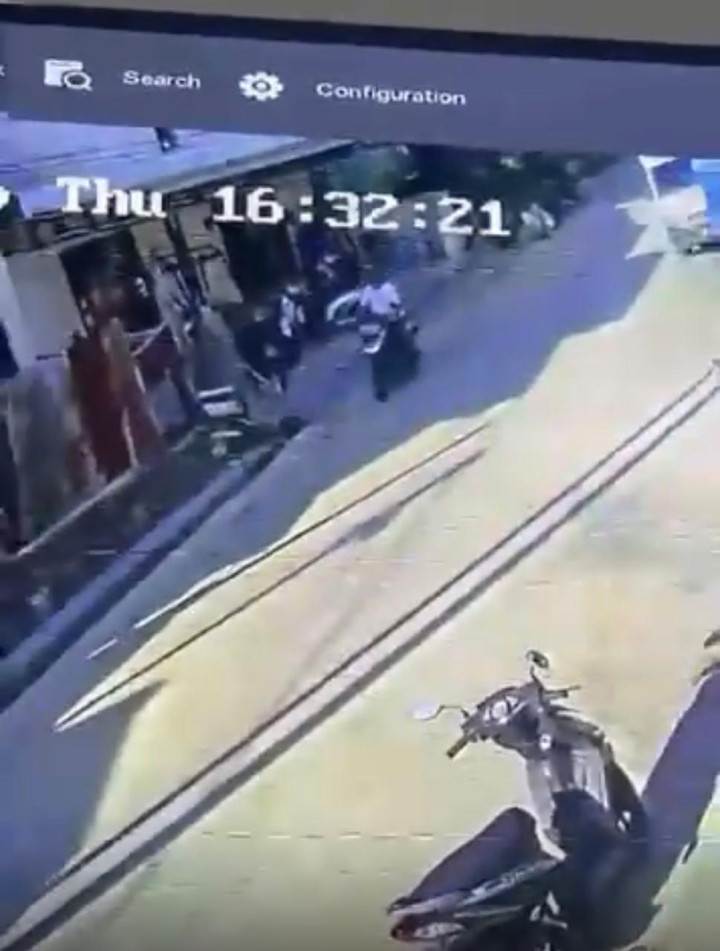 Aksi Curanmor Tertangkap Kamera Dapur MBG di Bukit Indah; Kunci Melengket di Kontak Motor