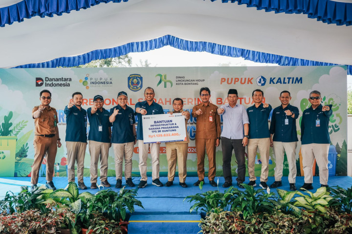 Bangun TPS 3R di Guntung, Pupuk Kaltim Perkuat Pengelolaan Sampah Berbasis Masyarakat