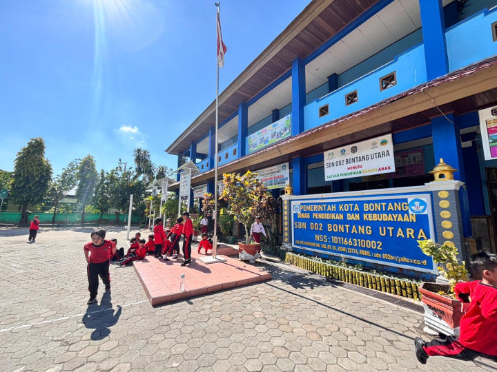 Bentuk Disiplin Pelajar; SDN 002 BU Gandeng TNI/Polri Gelar Kokurikuler