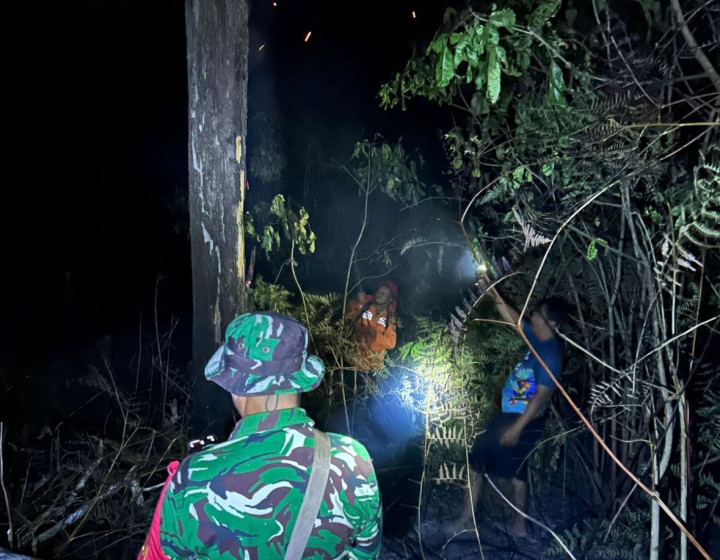 BPBD Bontang Berhasil Tangani Kebakaran Lahan Sawit di Soekarno Hatta