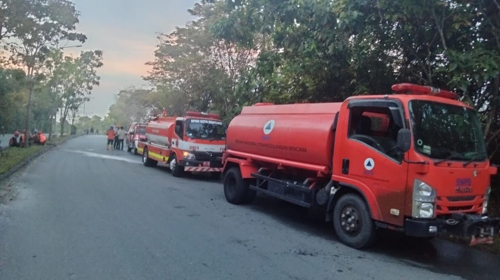 Kolaborasi Tim Gabungan, Dua Titik Karhutla Di Bontang Lestari Berhasil Dipadamkan