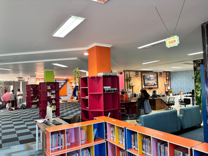 Program Gerakan Membaca Rutin di SMP Negeri 3 Bontang, Semua Kelas Digilir ke Perpustakaan