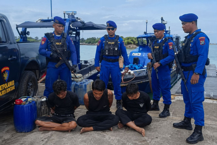 Satpolairud Polres Bontang Ungkap 3 Jaringan Pengedar Sabu di Tanjung Laut Indah; Jualan di Pesisir