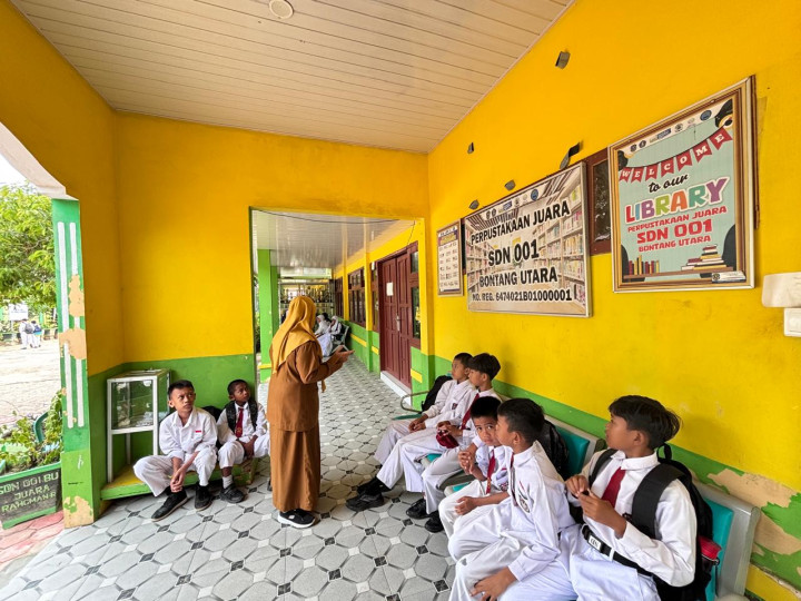 SDN 001 Bontang Utara Angkat Kearifan Lokal Pesisir di Program Kokurikuler