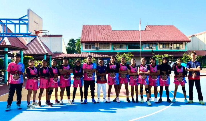 SMPN 4 Bontang Barat Kembali Sapu Bersih Gelar Juara di Ajang YPK Cup Basketball 