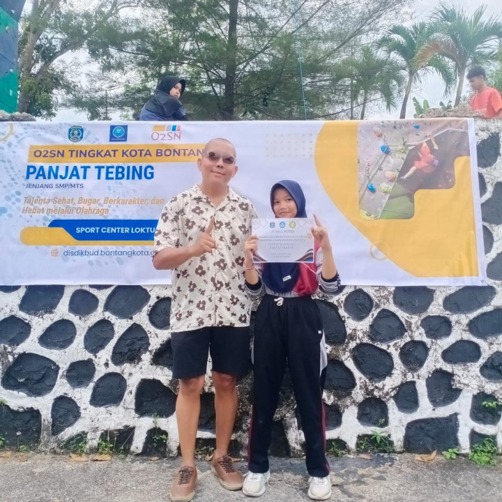 Modal Latihan Singkat dan Aktif Basket, Siswa SMPN 4 Bontang Barat Tembus di O2SN Provinsi