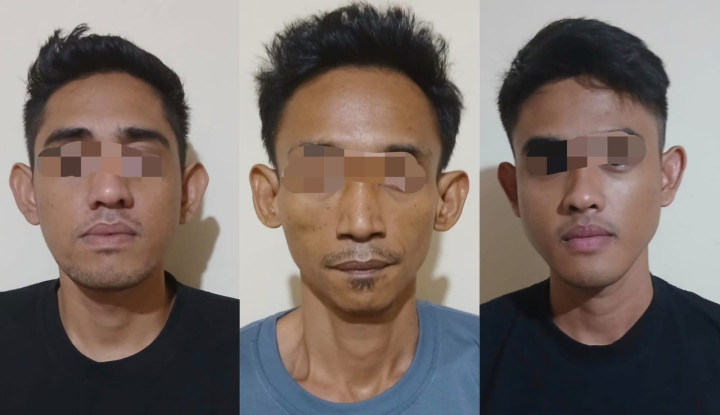 Satpolairud Bongkar Jaringan Sabu Pesisir Bontang; 3 Tersangka Ditahan, Amankan Barbuk 45 Gram