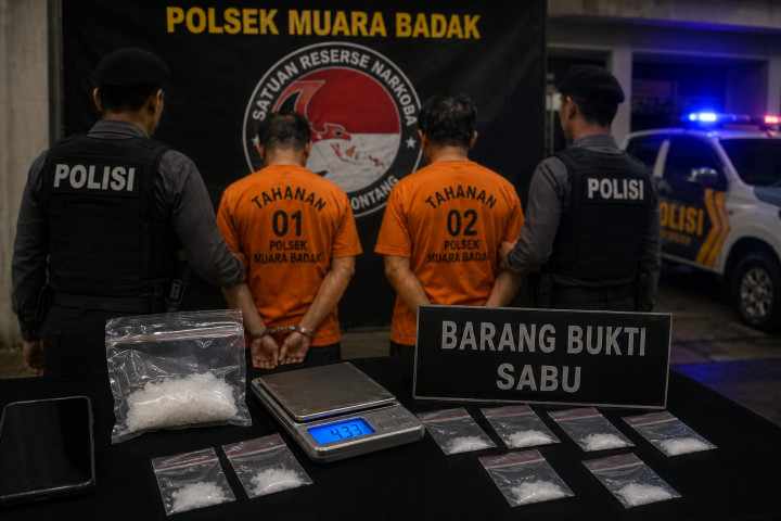 Masuk TO di Bontang, Dua Pengedar Sabu Diringkus di Muara Badak
