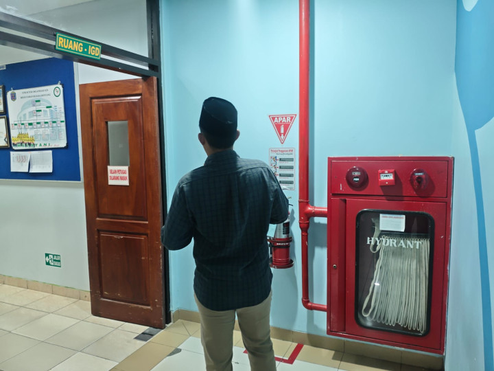 RSUD Taman Husada Lengkapi Peralatan Pemadam Canggih untuk Antisipasi Kebakaran