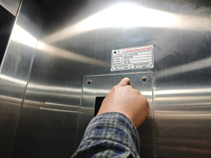 Fasilitas Lift RSUD Taman Husada Dipastikan Aman, Setiap Tahun Ada Perawatan