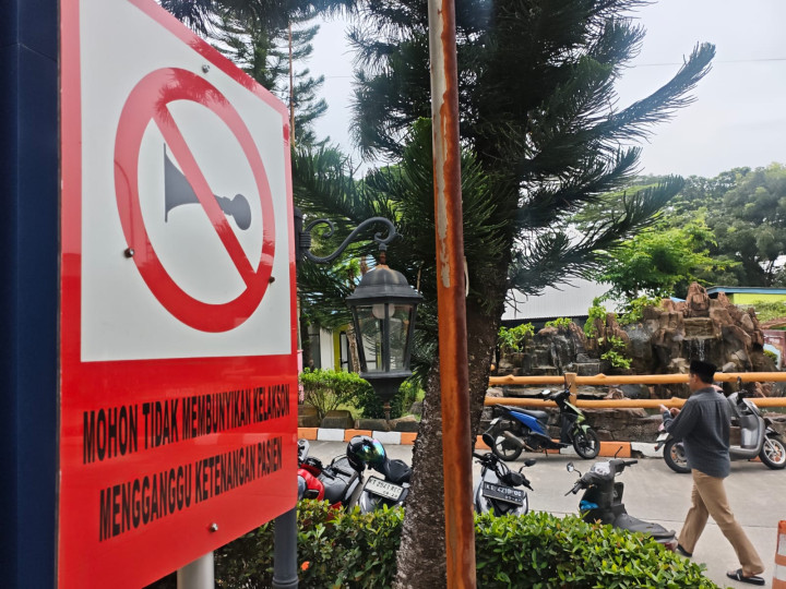RSUD Taman Husada Imbau Pengunjung Tidak Bunyikan Klakson agar Tak Ganggu Pasien