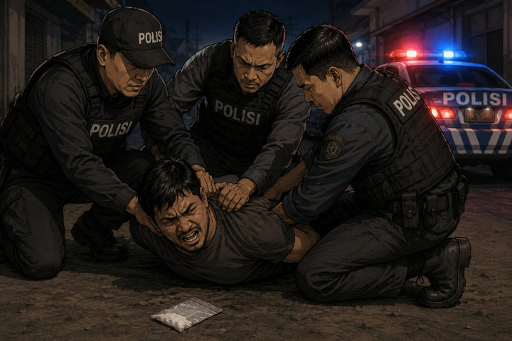 Terduga Pengedar Narkoba di Teluk Pandan Tewas Usai Ditangkap, Polisi: Sempat Melawan dan Mengeluh Sesak Napas